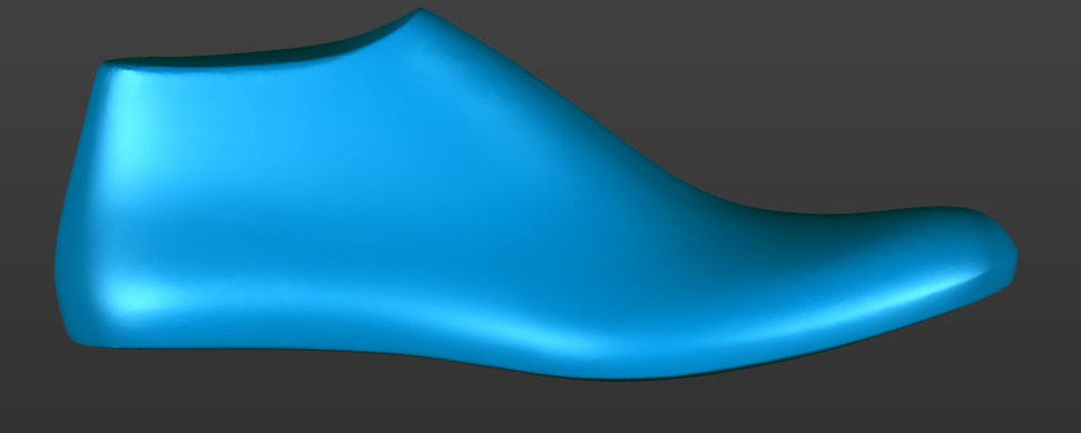 men shoe last 3D print model_3