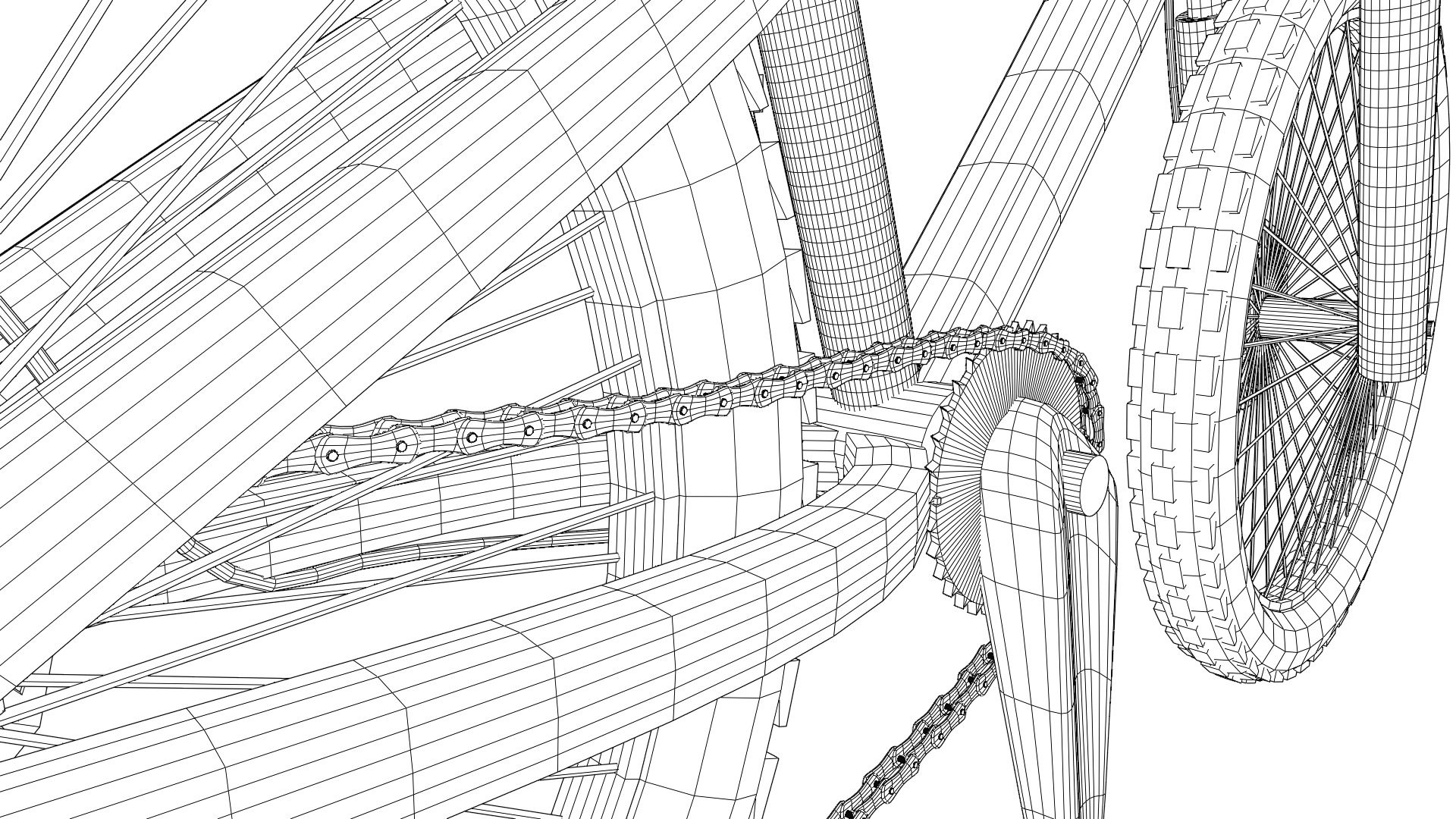 Dirt jump bicycle 3D model_15