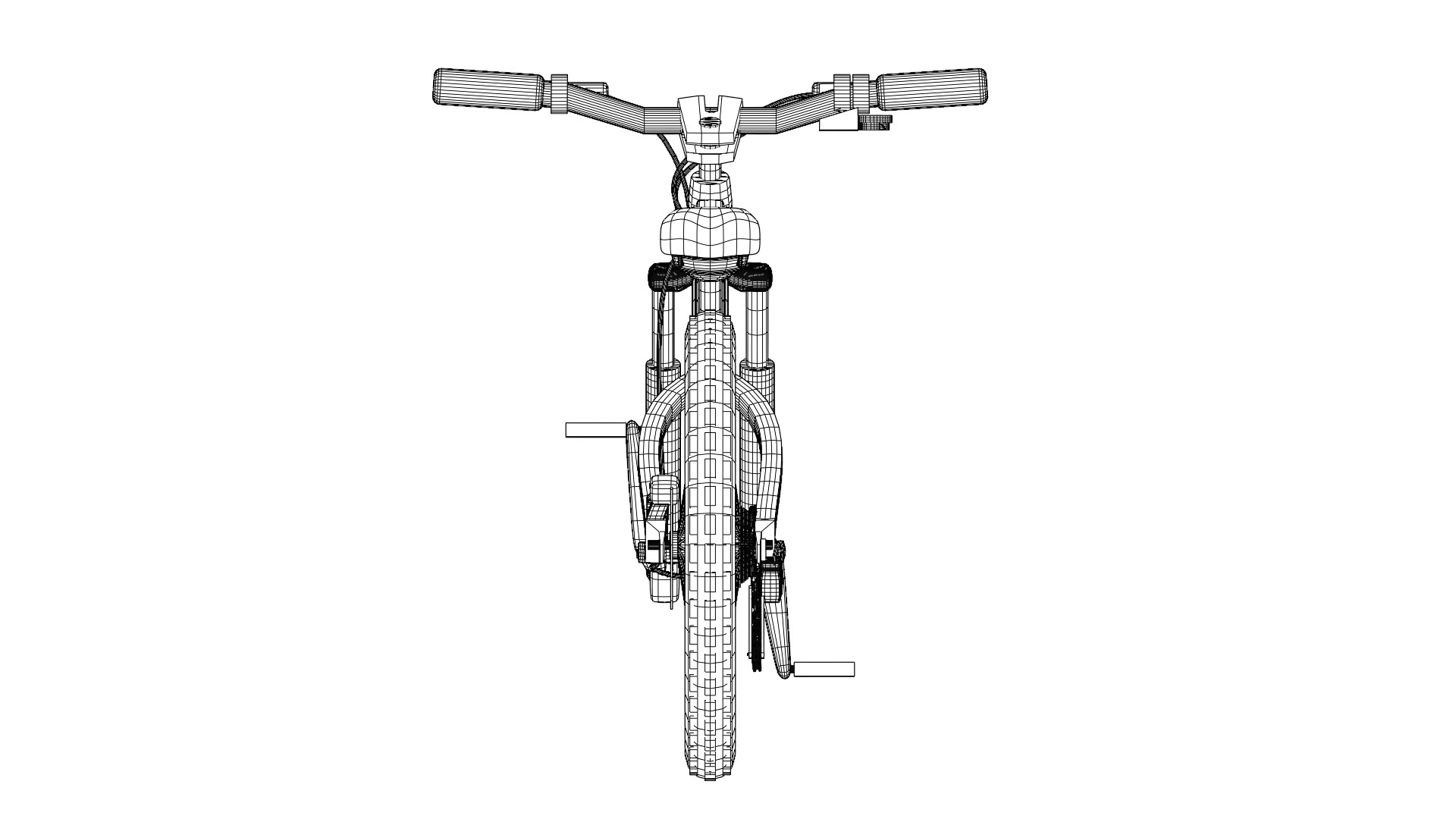 Dirt jump bicycle 3D model_13