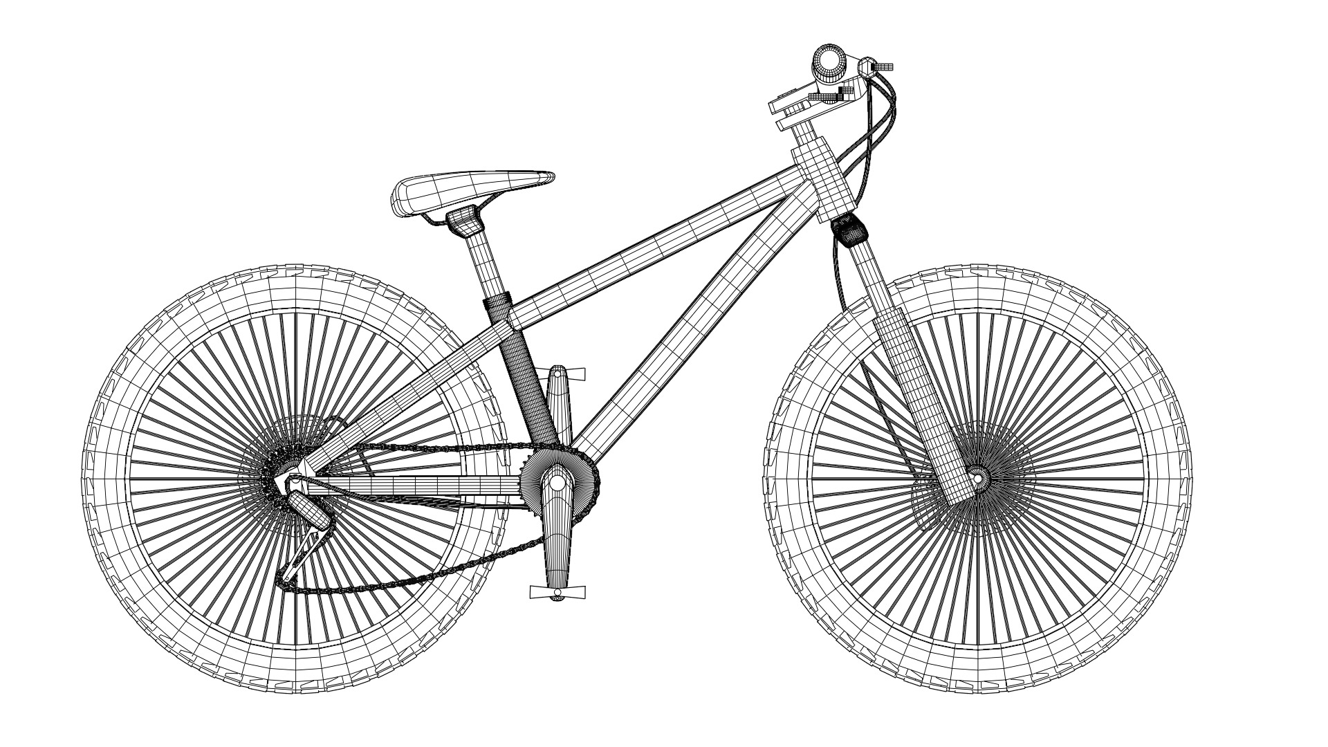 Dirt jump bicycle 3D model_16