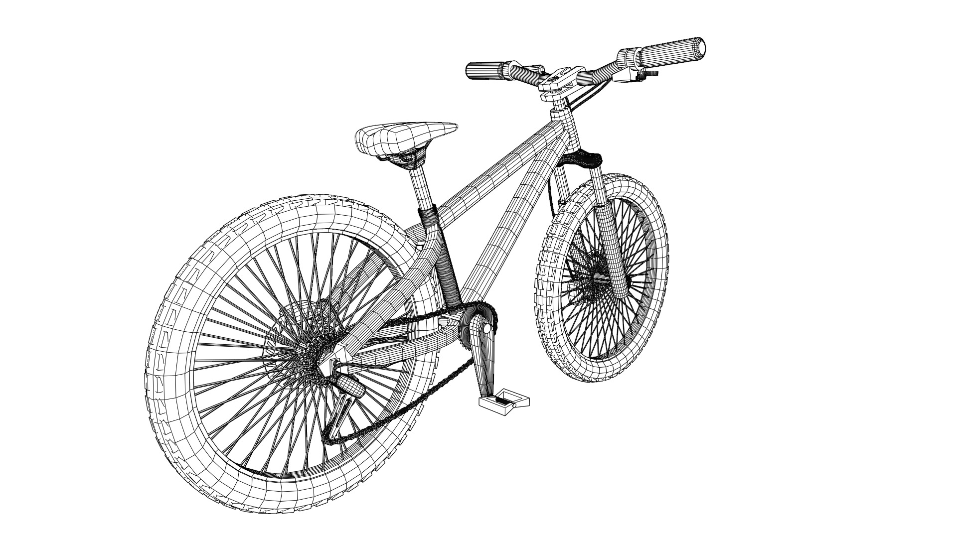 Dirt jump bicycle 3D model_11
