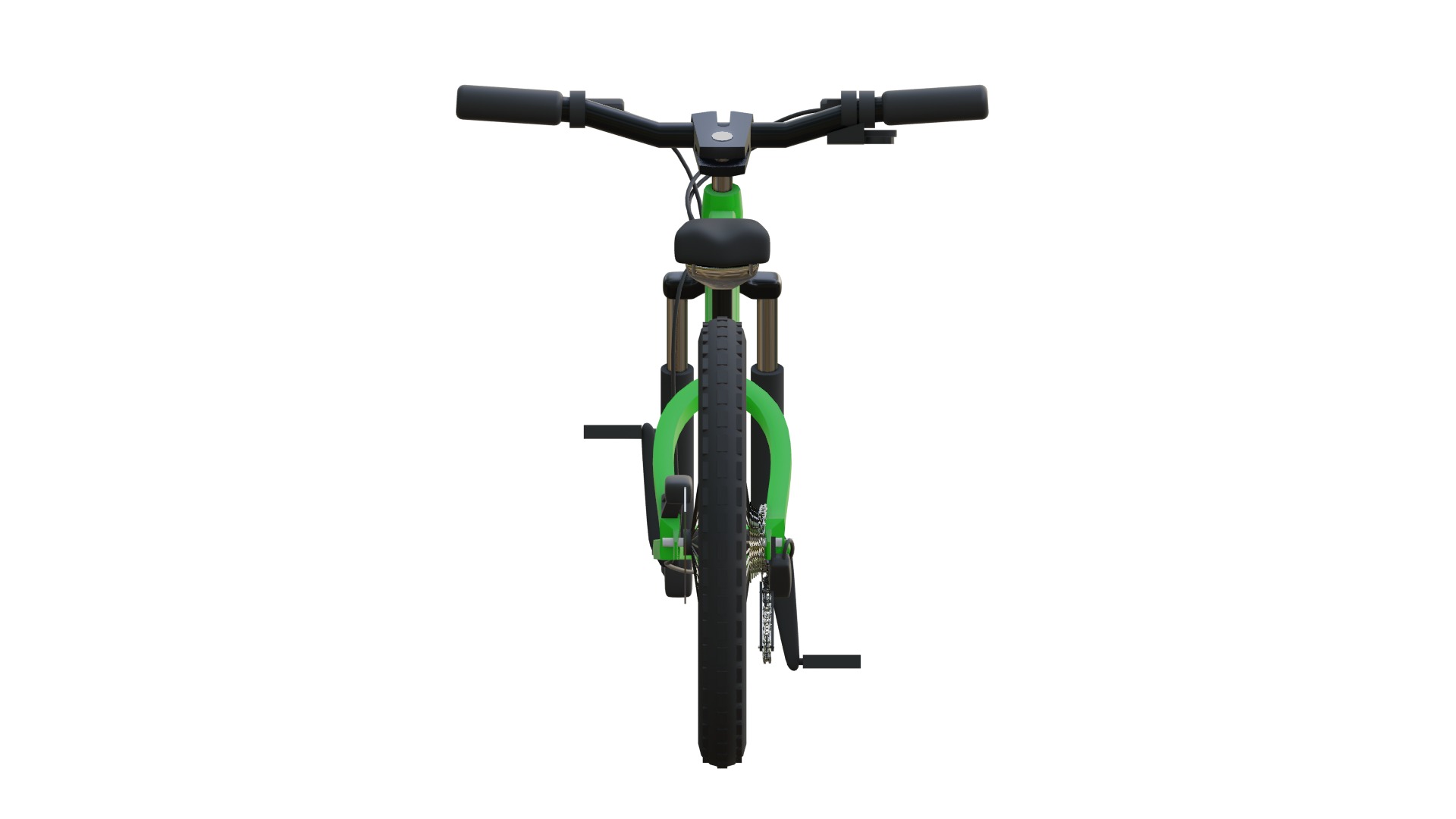 Dirt jump bicycle 3D model_5