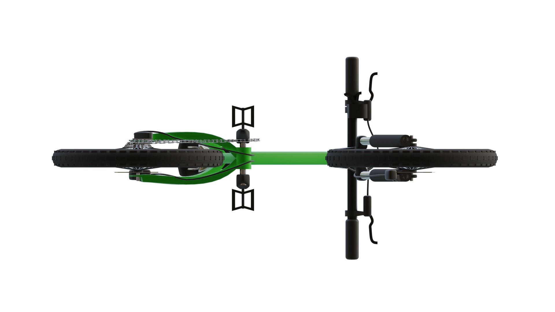 Dirt jump bicycle 3D model_8