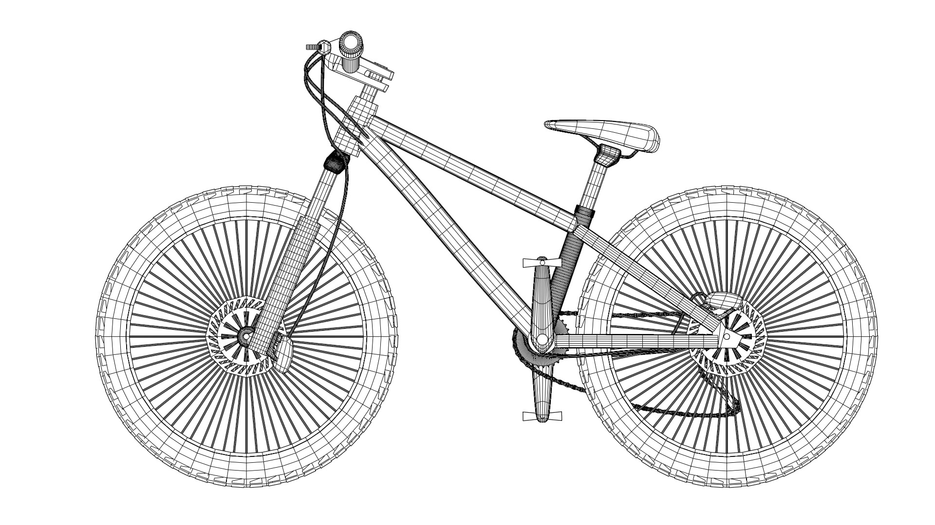 Dirt jump bicycle 3D model_12