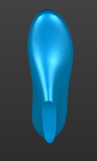 men shoe last 3D print model_2