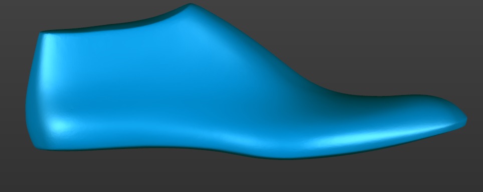 men shoe last 3D print model_3