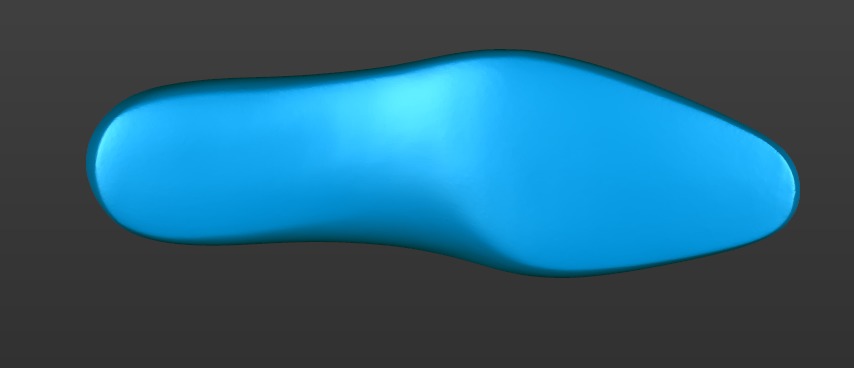 men shoe last 3D print model_1