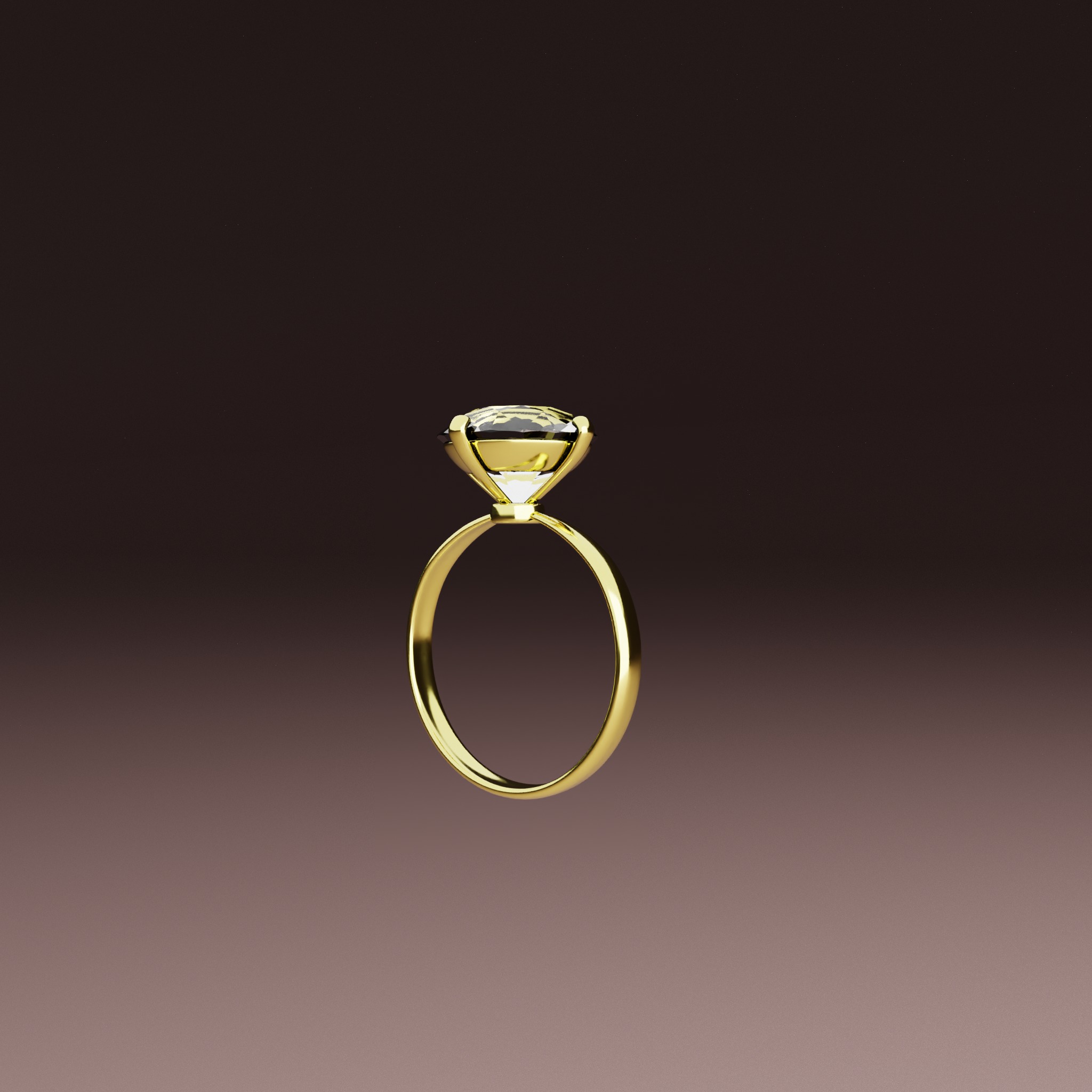 DIAMOND RING 3D model_1