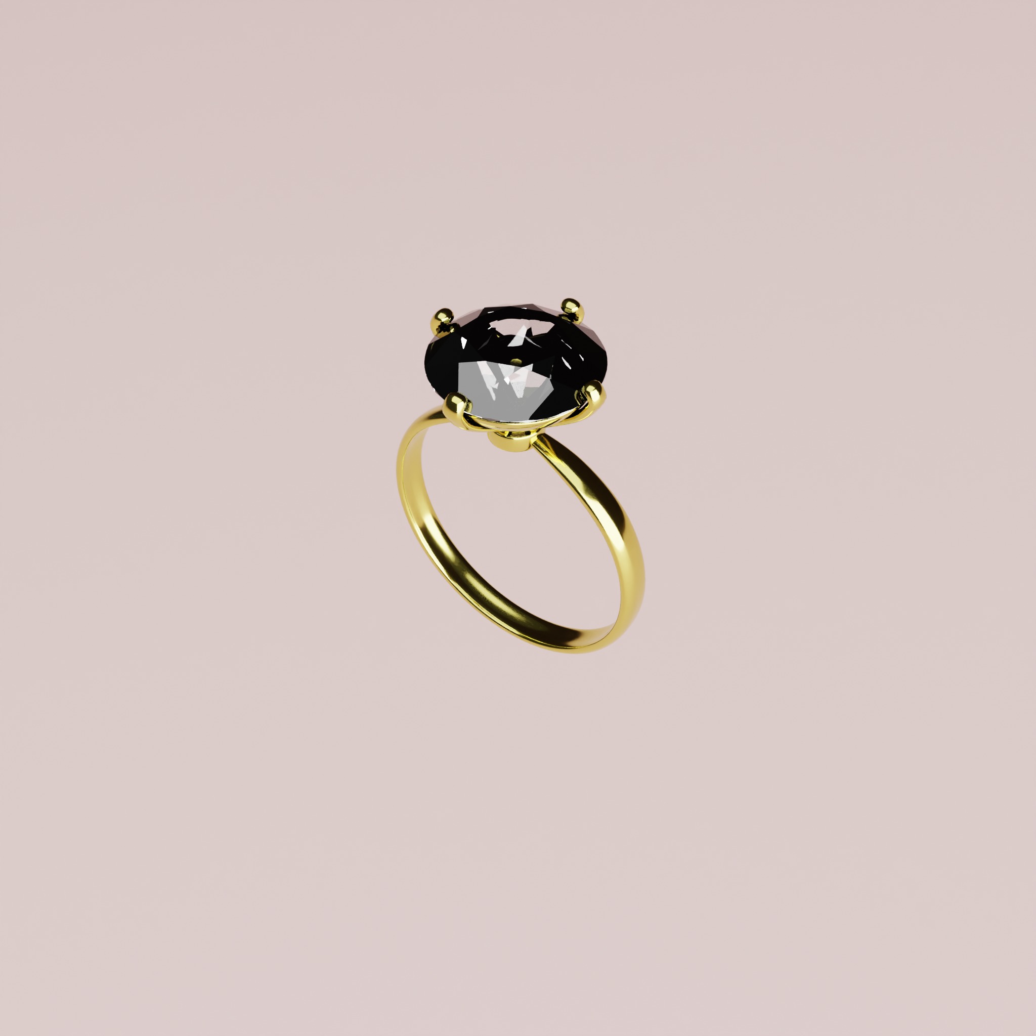 DIAMOND RING 3D model_2