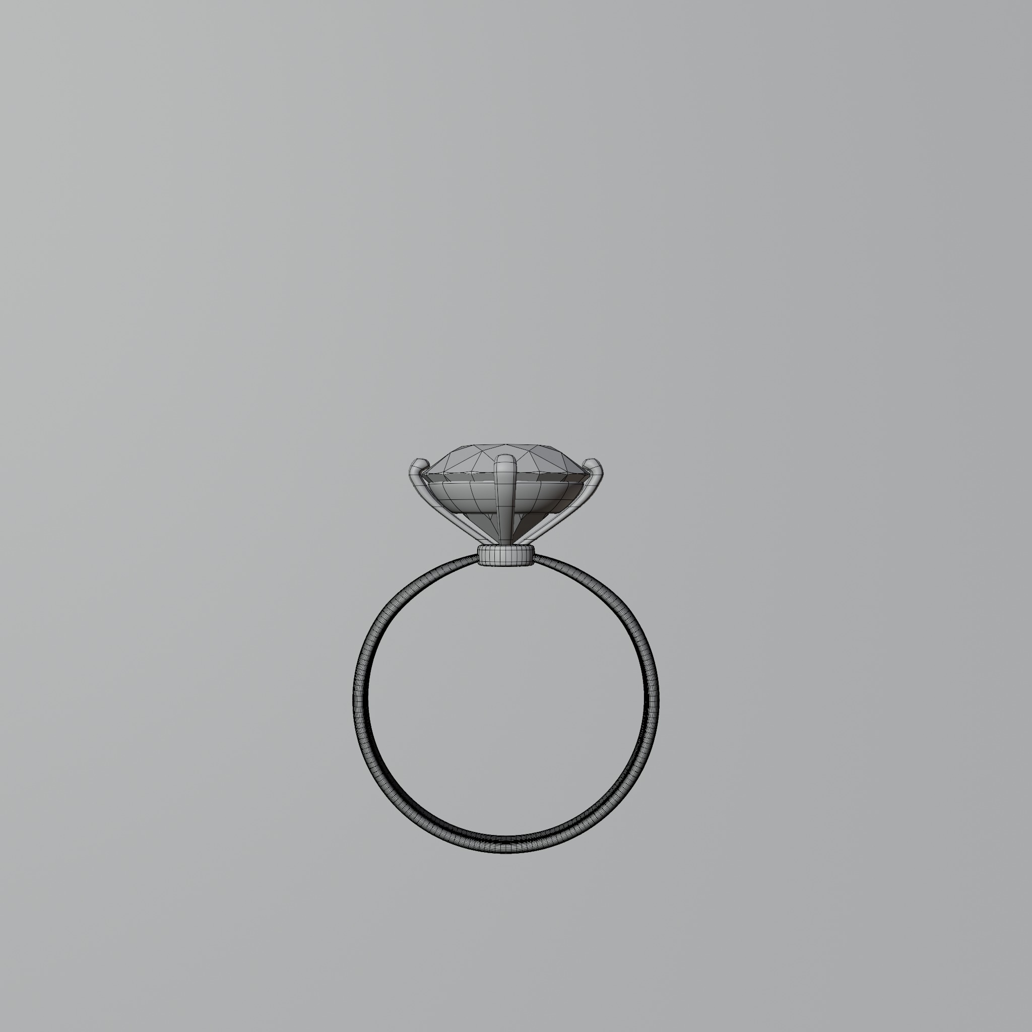 DIAMOND RING 3D model_3