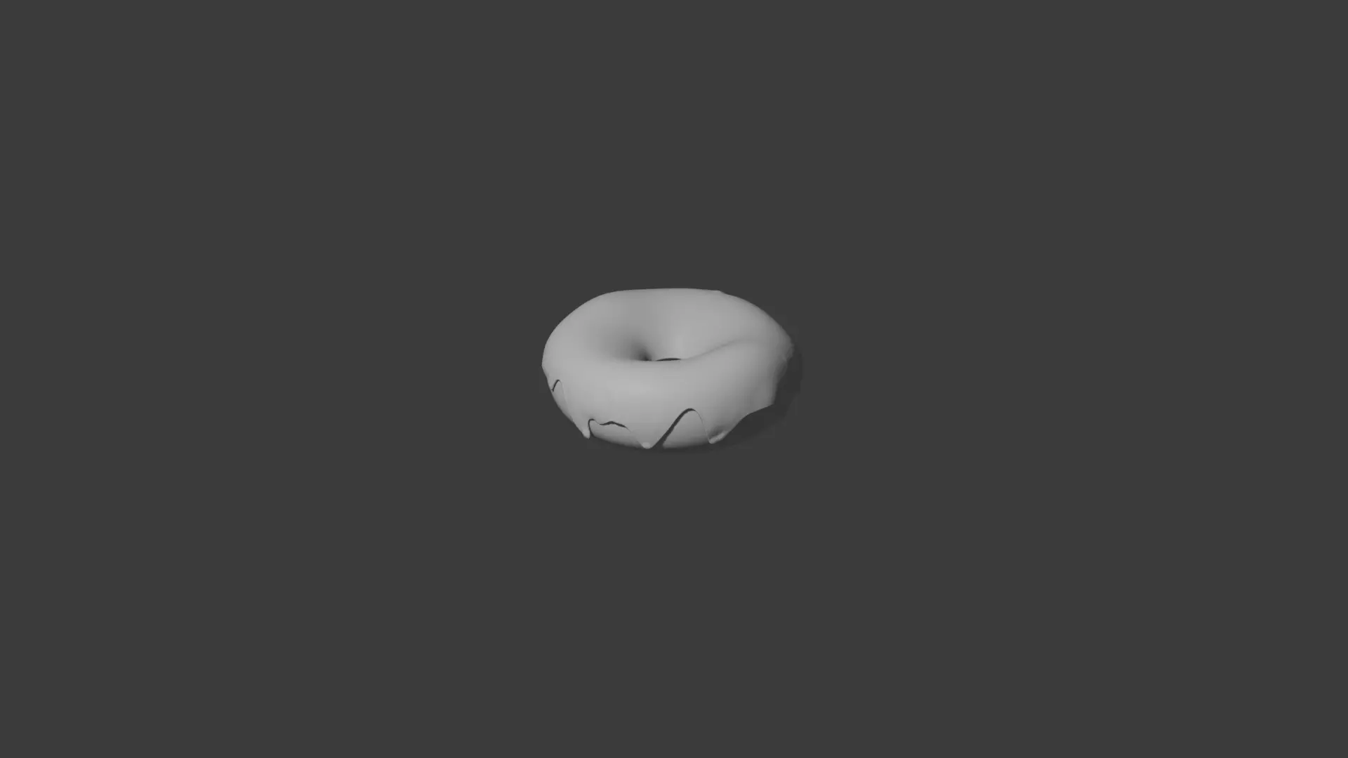 Dounat 3D model_0