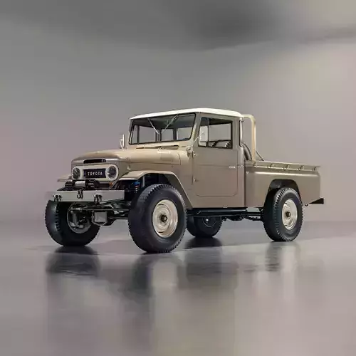 Toyota FJ45 Restomod Vintage Style 3D model