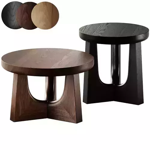 Poliform Nara Wooden Coffee Table