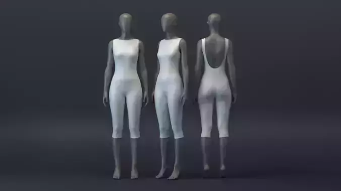 Boatneck Midi Jumpsuit