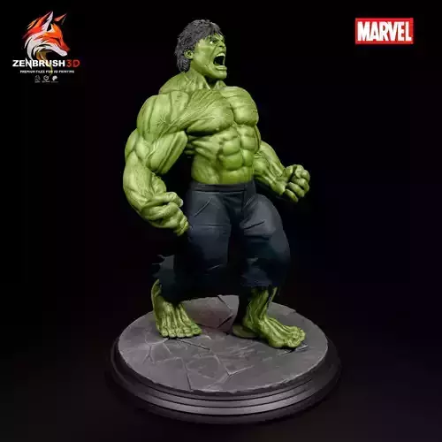 THE INCREDIBLE HULK 2008 - 3D PRINTING 3D print model
