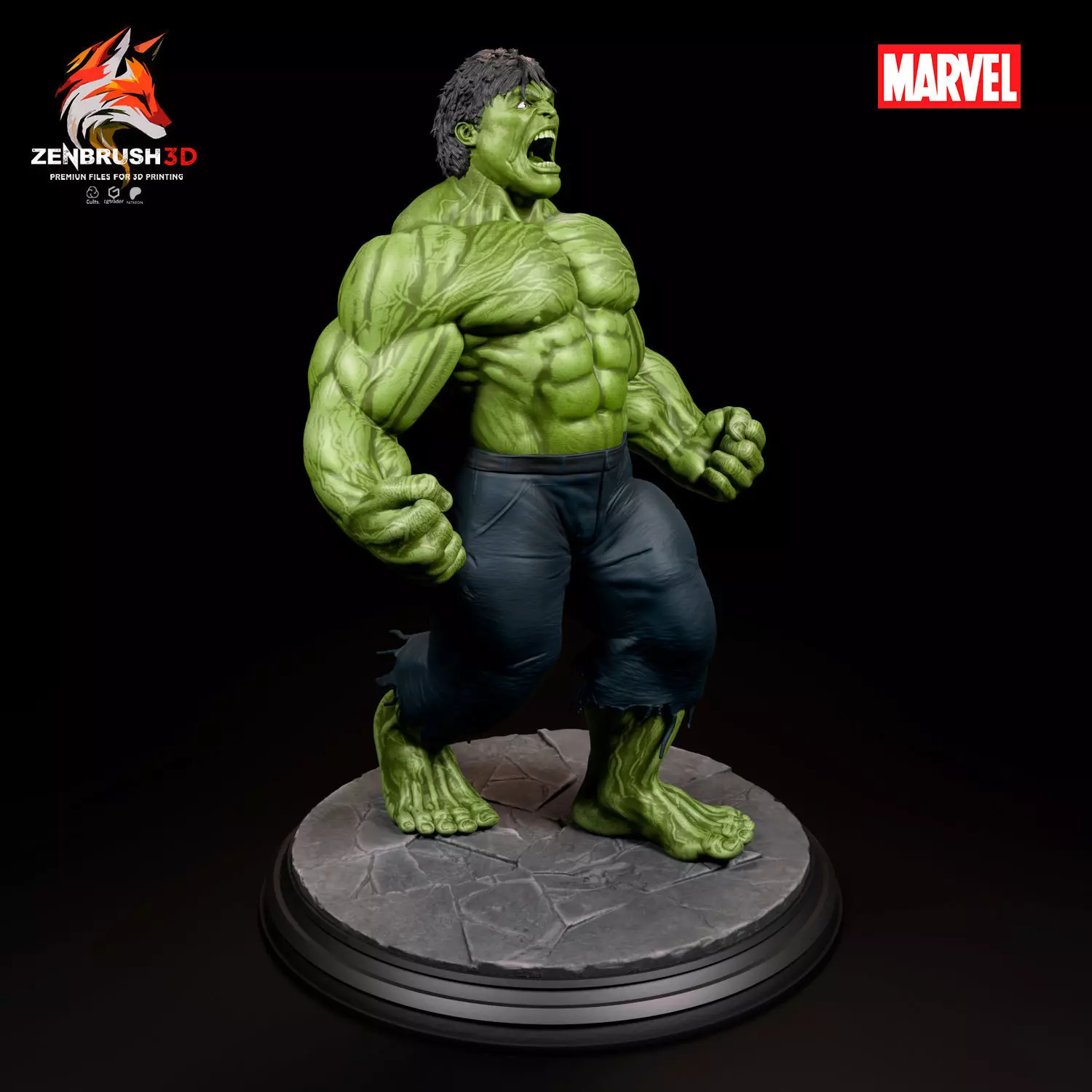 THE INCREDIBLE HULK 2008 - 3D PRINTING 3D print model_0