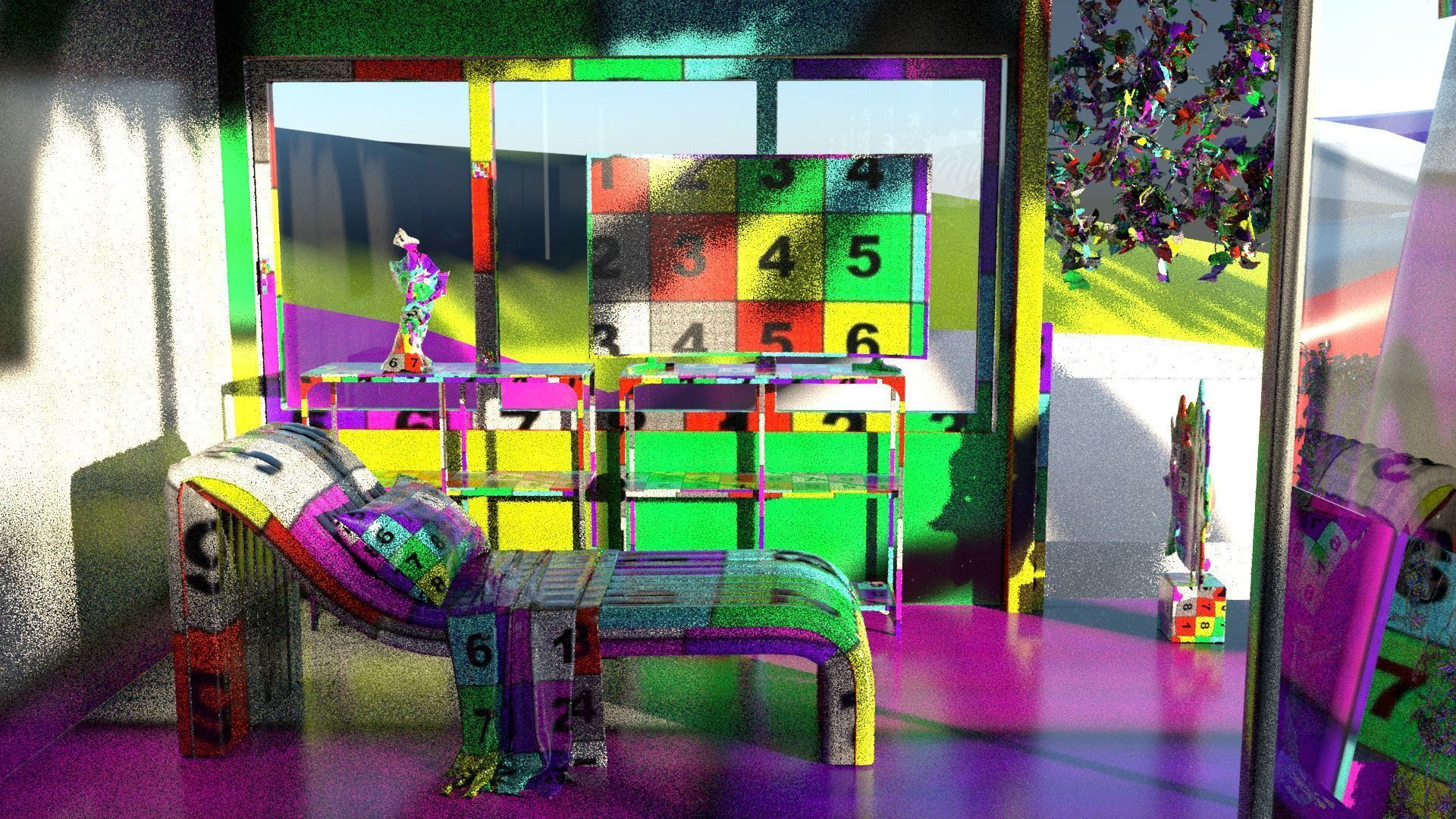 laos Brazilian Style Arch 3D model_23