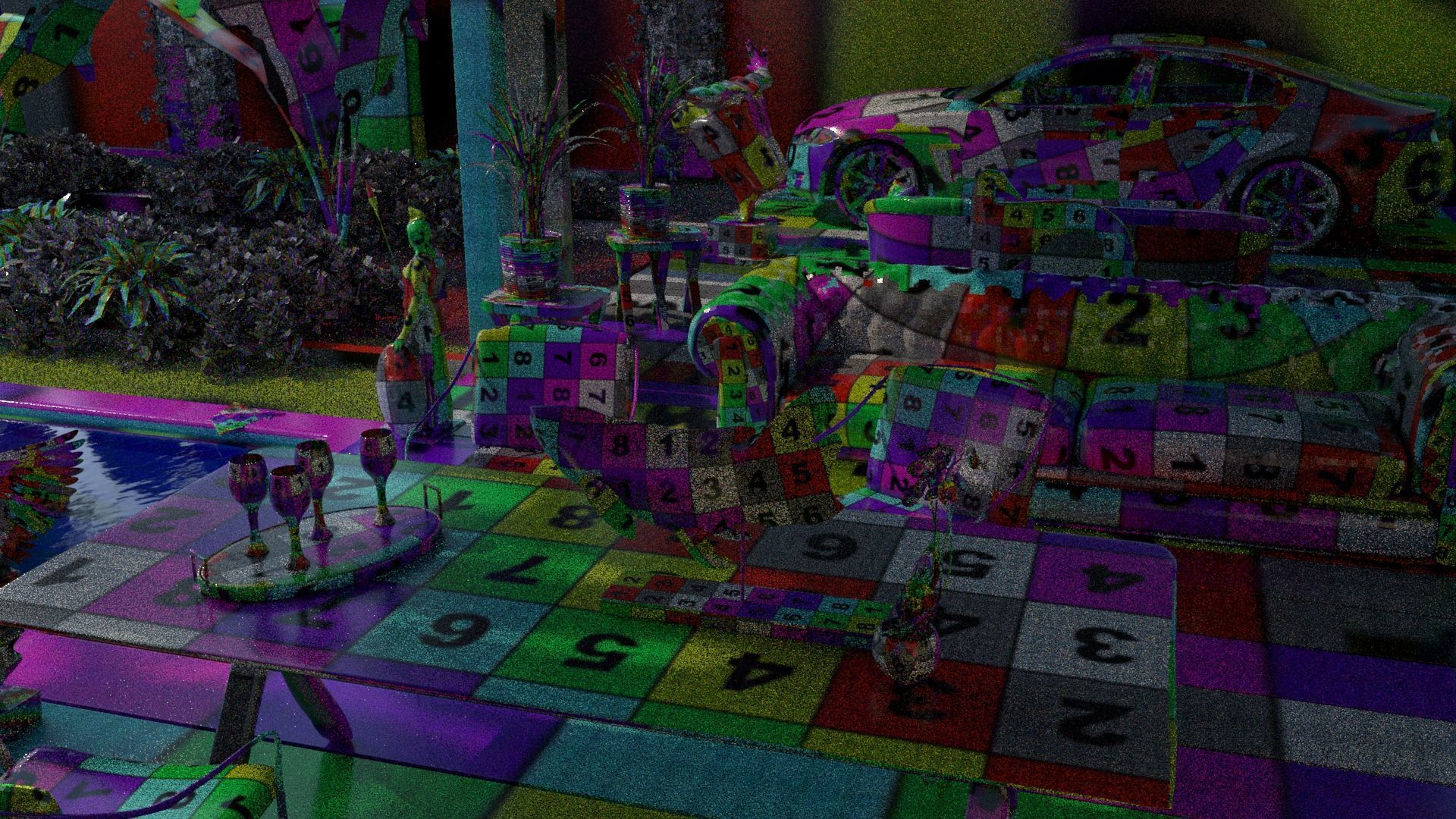 laos Brazilian Style Arch 3D model_32