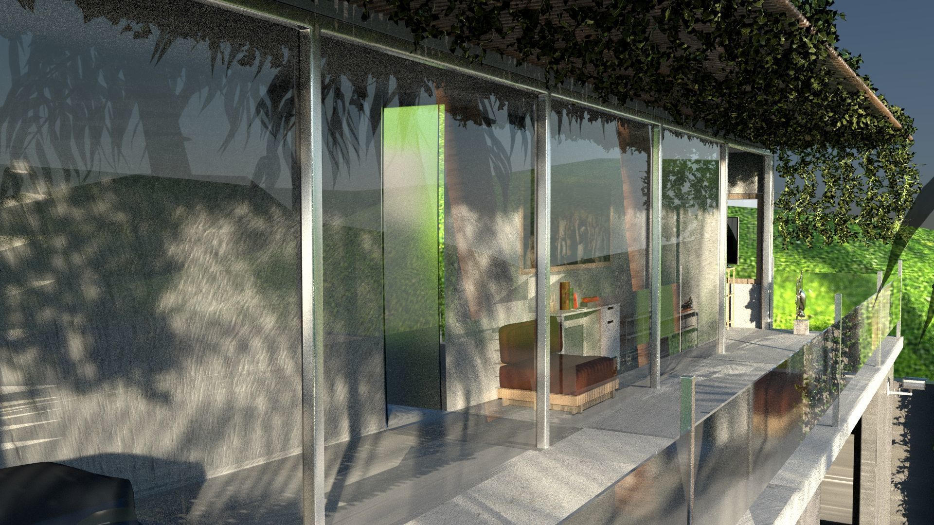 laos Brazilian Style Arch 3D model_37