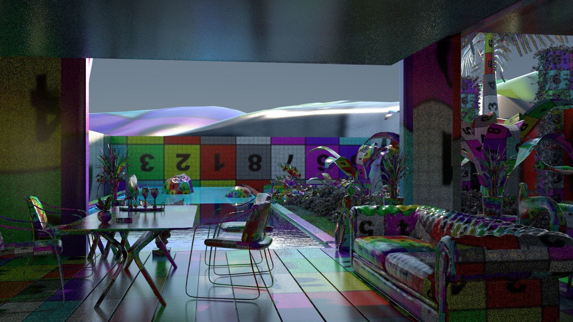 laos Brazilian Style Arch 3D model_31