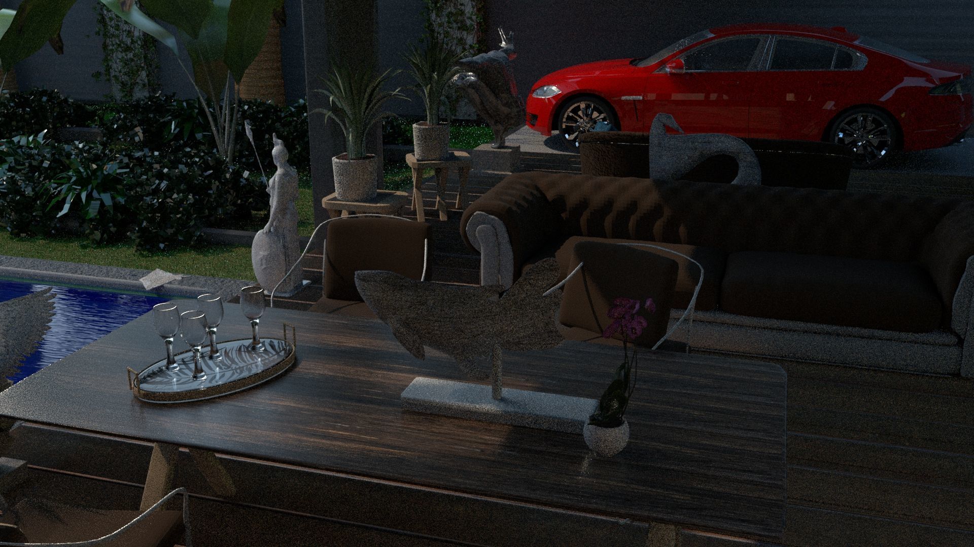 laos Brazilian Style Arch 3D model_40