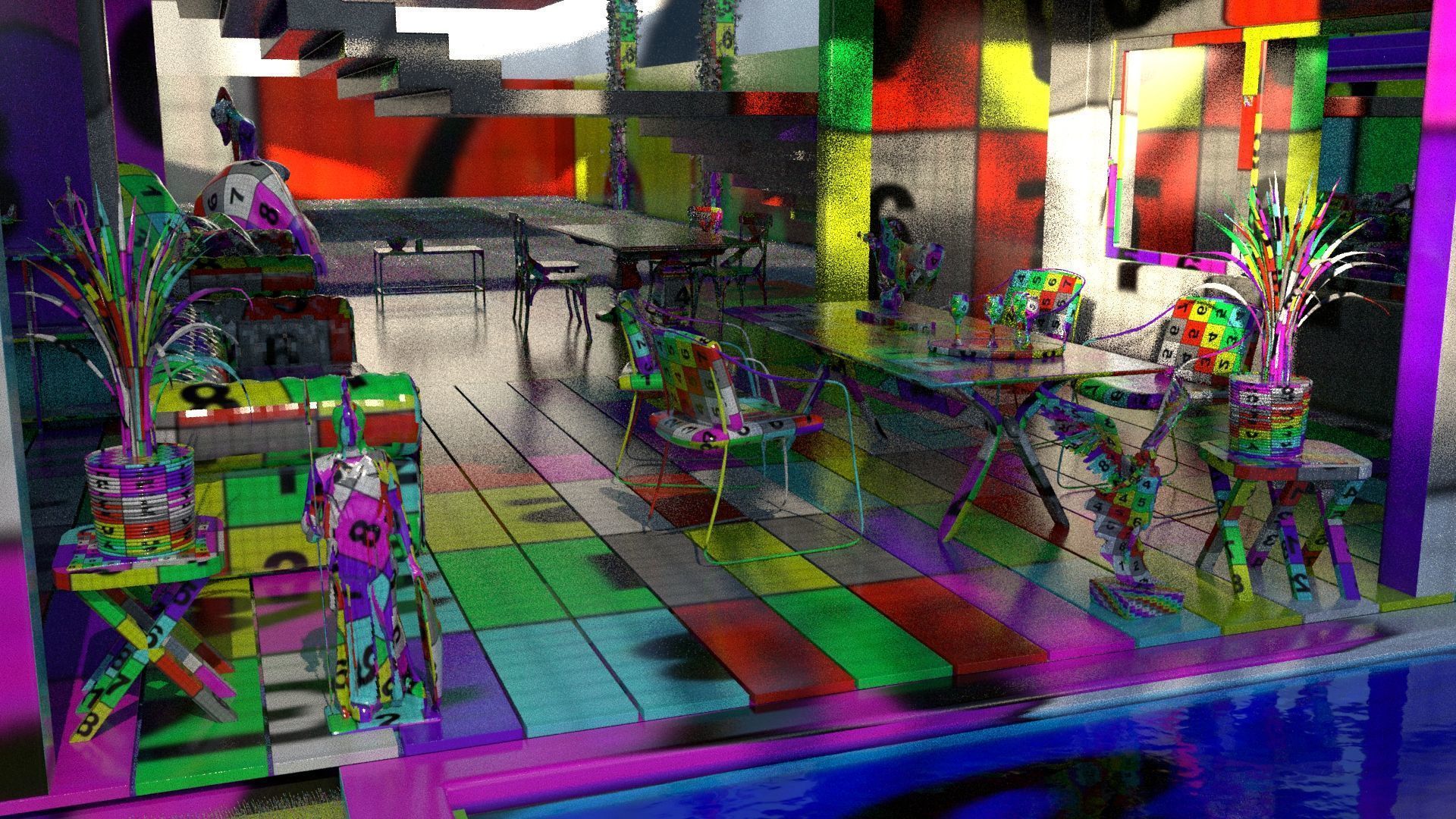 laos Brazilian Style Arch 3D model_30