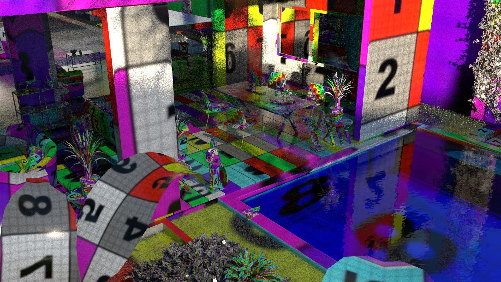 laos Brazilian Style Arch 3D model_26