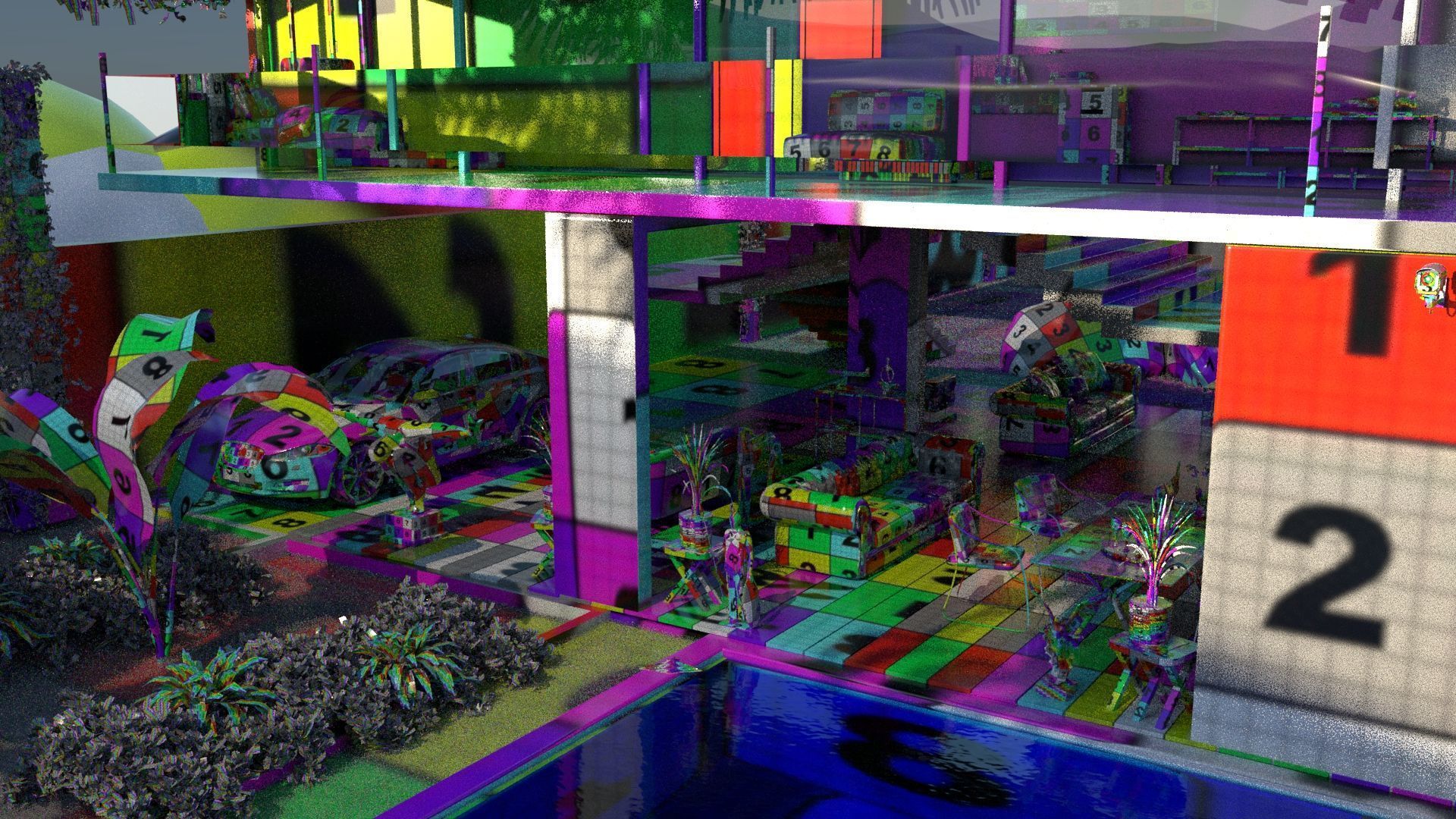 laos Brazilian Style Arch 3D model_27