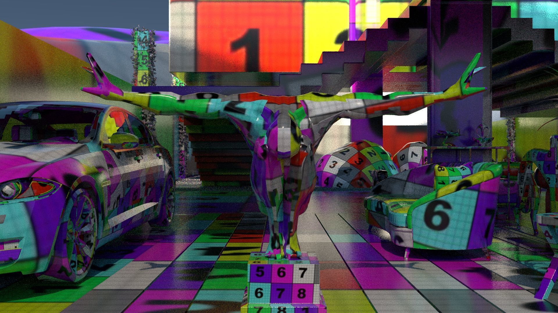 laos Brazilian Style Arch 3D model_24