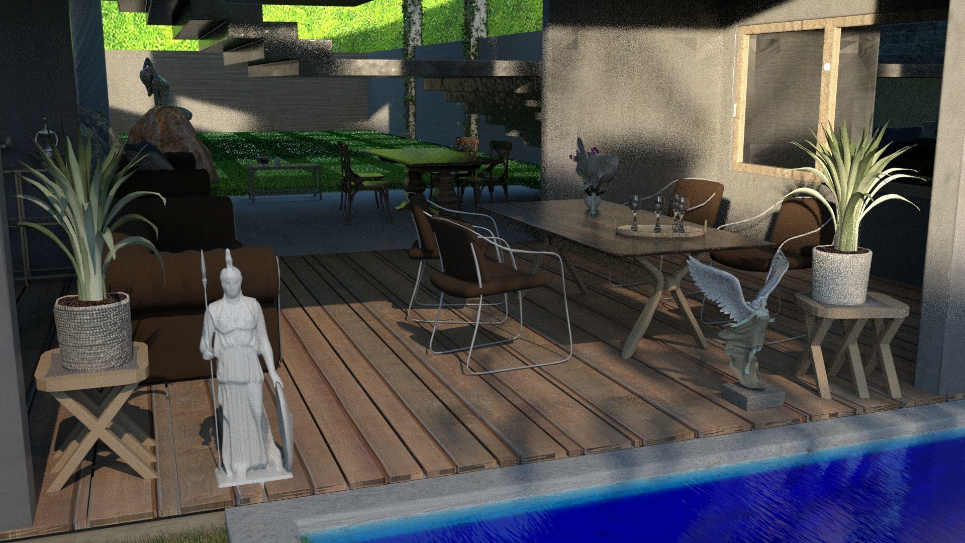 laos Brazilian Style Arch 3D model_38