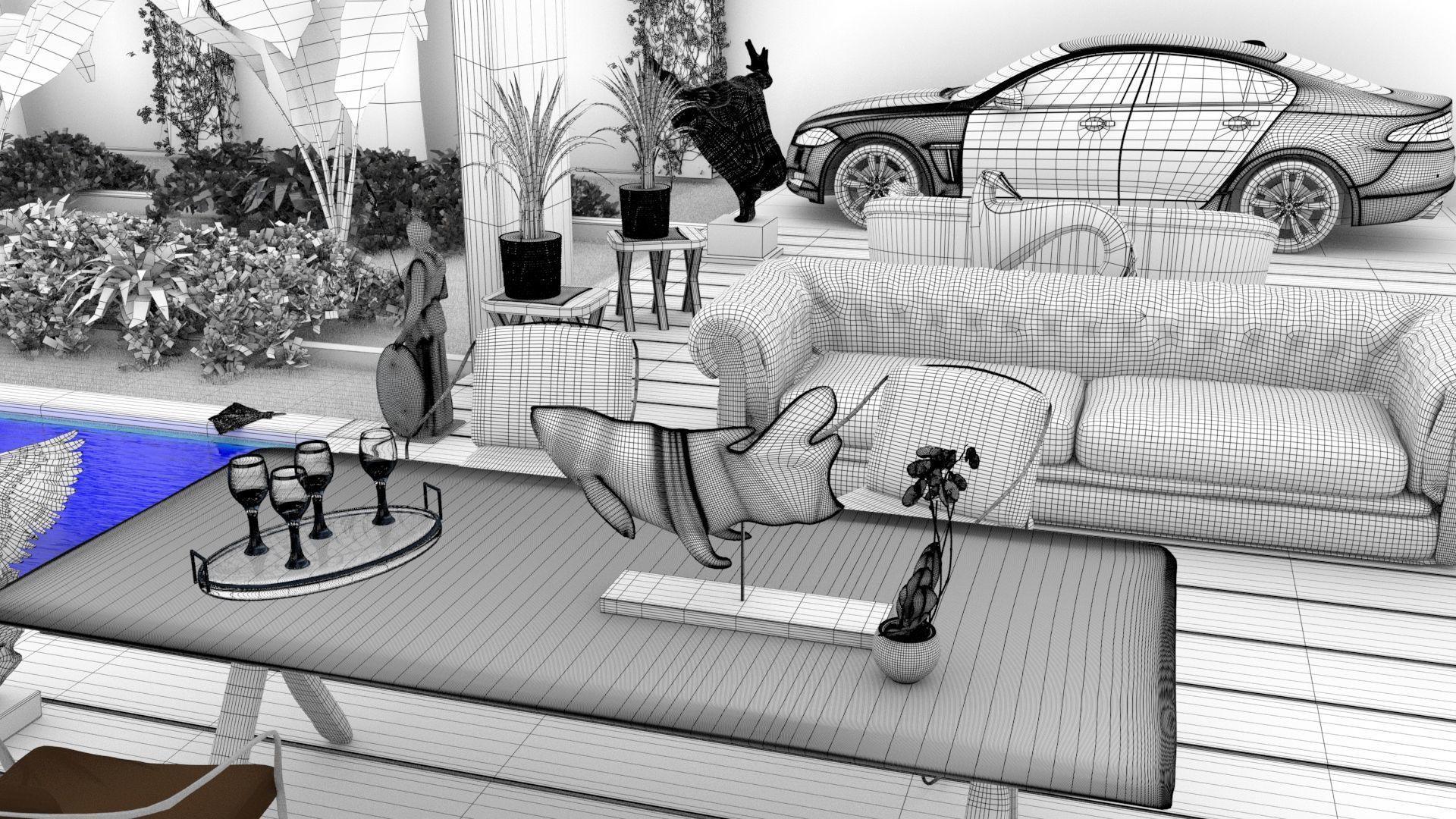 laos Brazilian Style Arch 3D model_18