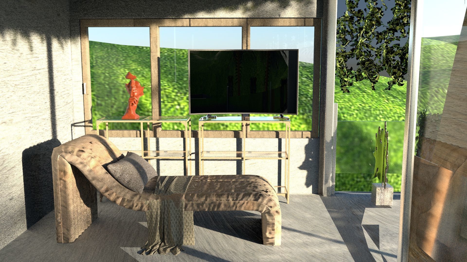 laos Brazilian Style Arch 3D model_3