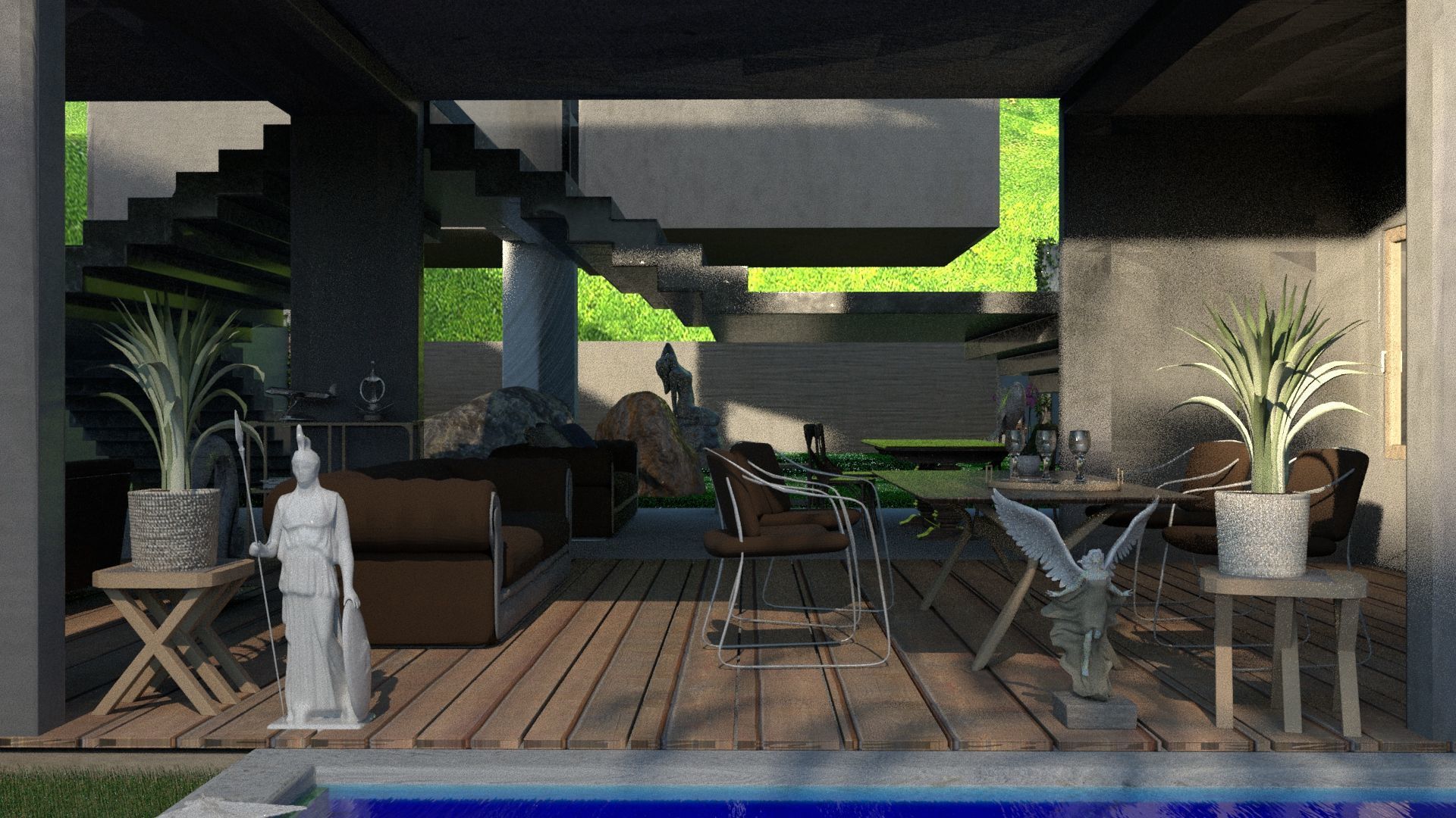 laos Brazilian Style Arch 3D model_41