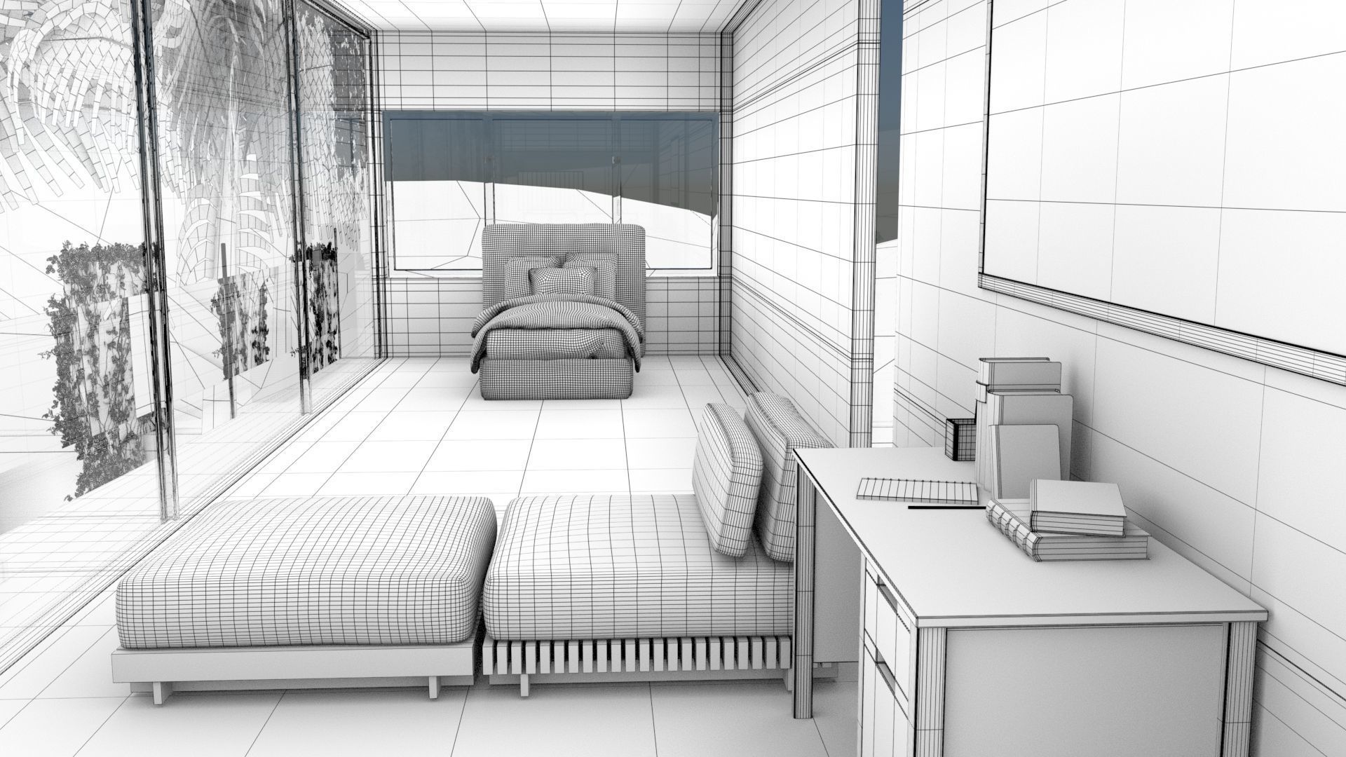 laos Brazilian Style Arch 3D model_8