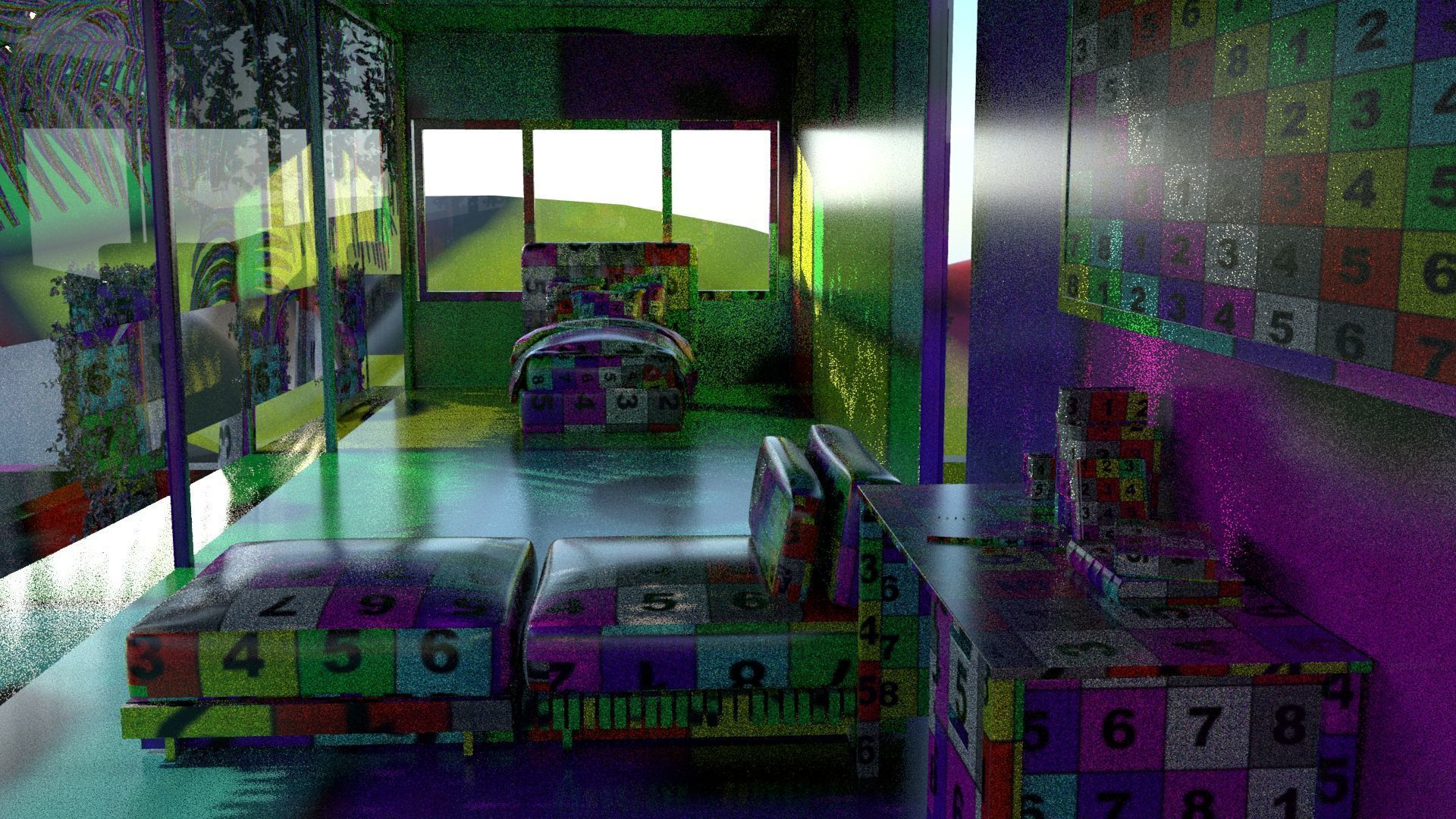 laos Brazilian Style Arch 3D model_22