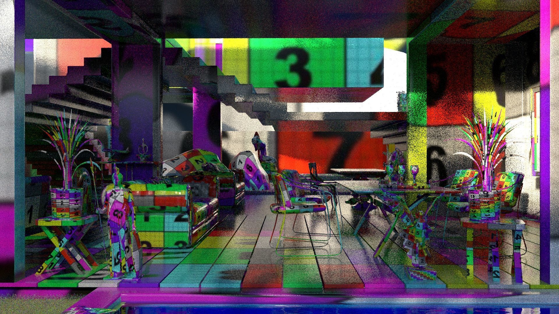 laos Brazilian Style Arch 3D model_33