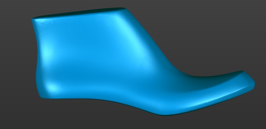 womens shoe last 3D print model_3