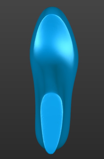 womens shoe last 3D print model_2
