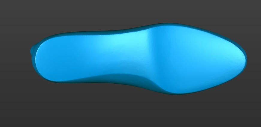 womens shoe last 3D print model_1