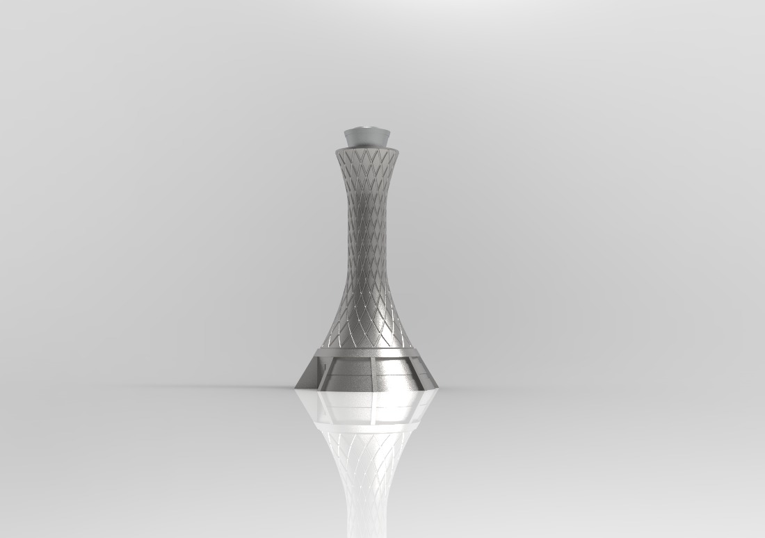 Edinburgh Tower - Airport ATC - 3d Printable file 3D print model_1