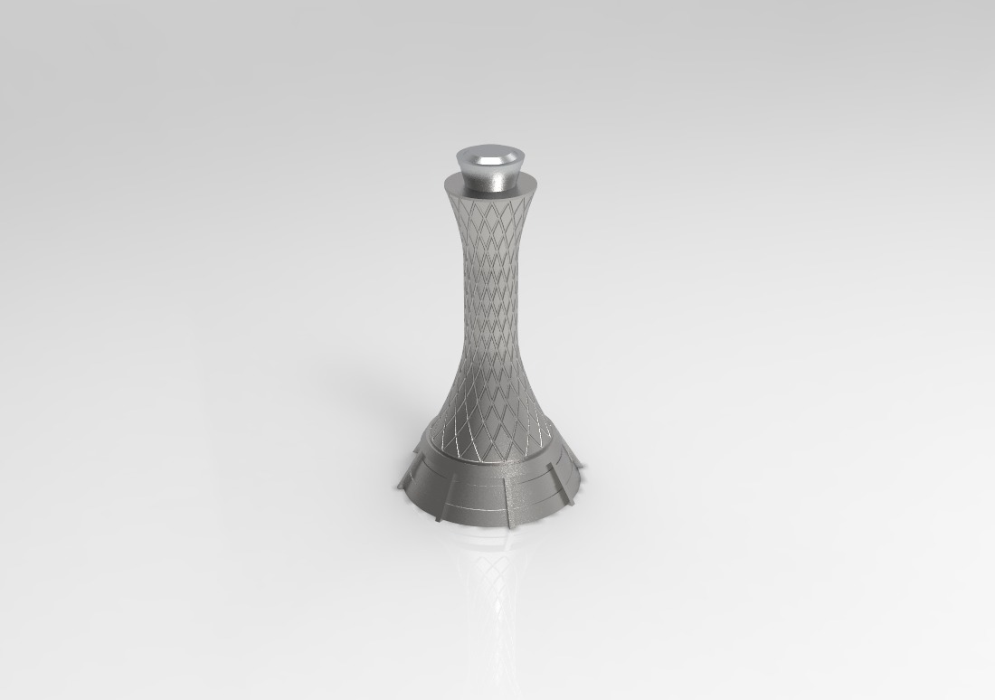 Edinburgh Tower - Airport ATC - 3d Printable file 3D print model_2