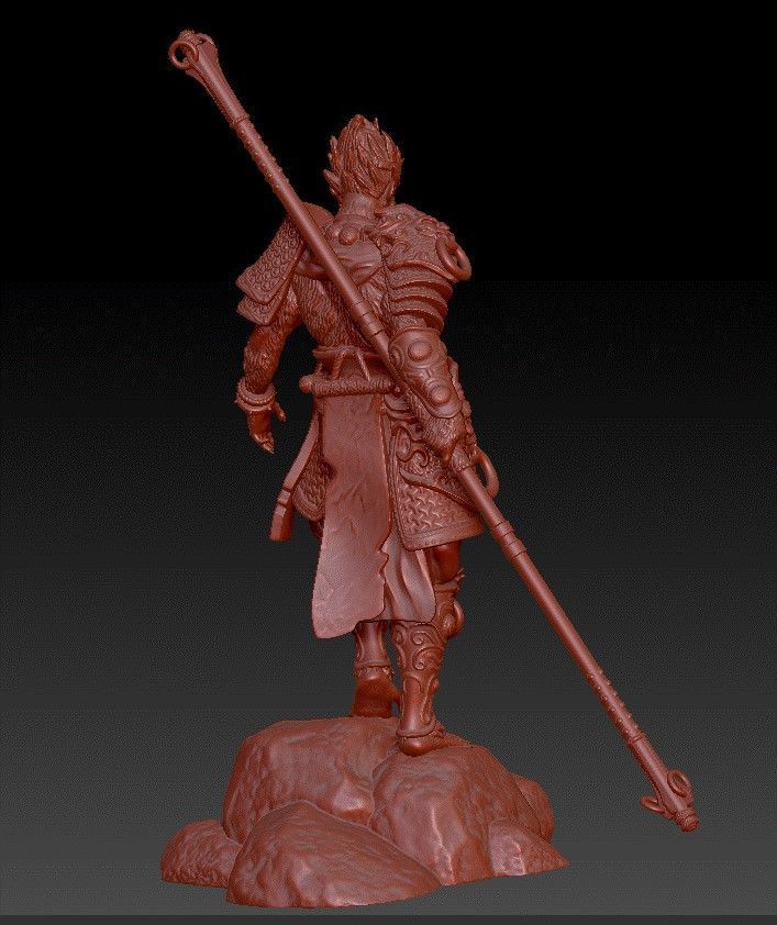 wukong-ngo khong-china 3D print model_5