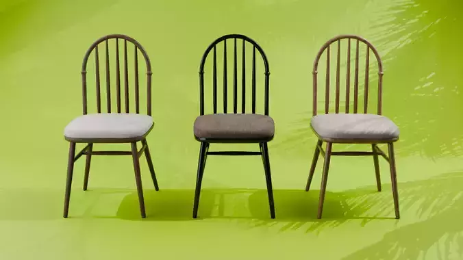 American wooden chair