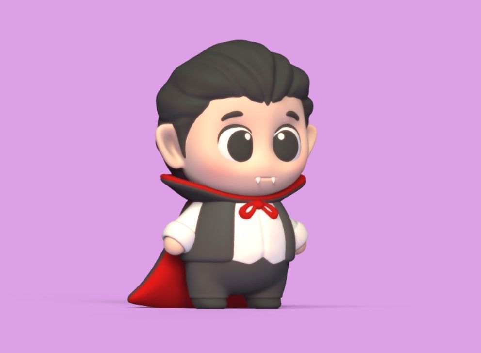 Baby Vampire 3D print model_2