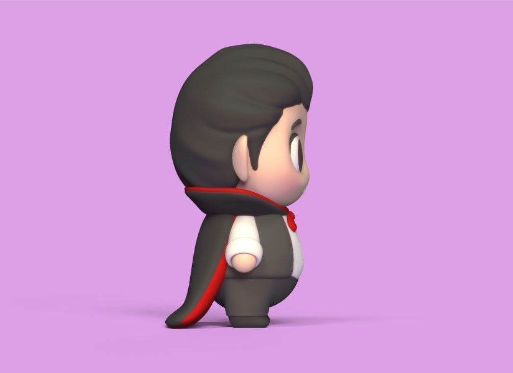 Baby Vampire 3D print model_3