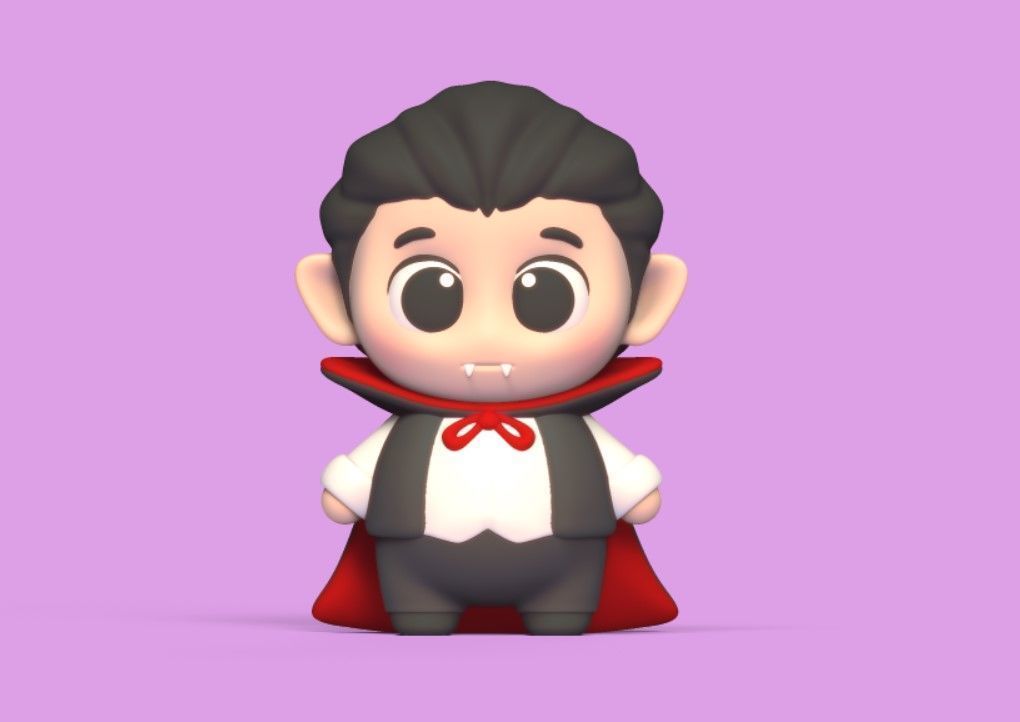 Baby Vampire 3D print model_1