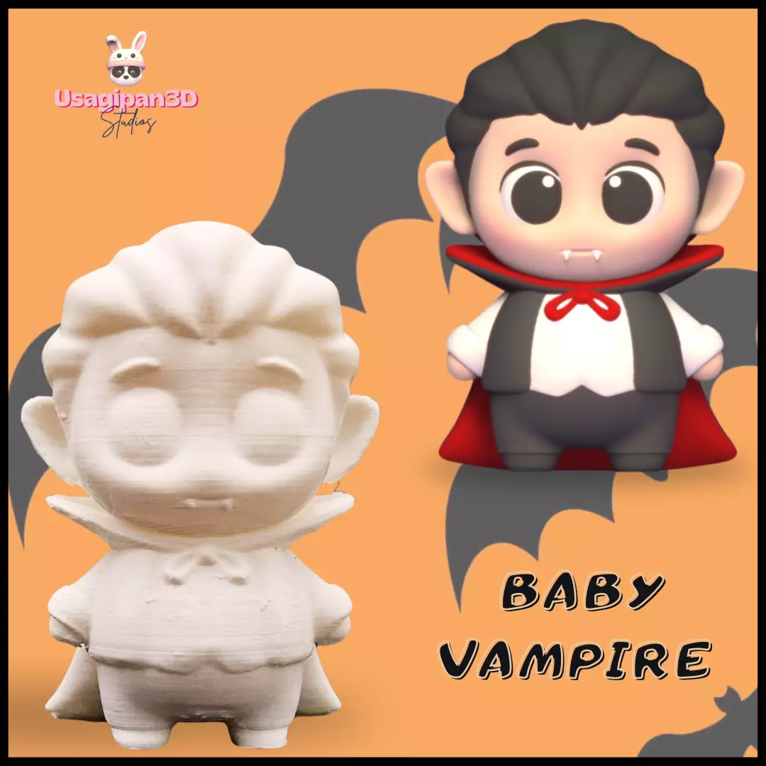 Baby Vampire 3D print model_0