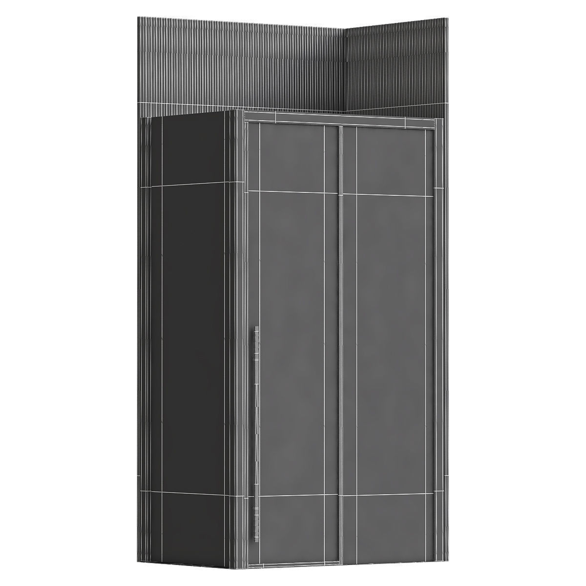 Shower cabin Jacuzzi XYZ 3D model_5