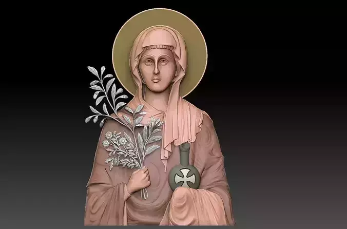 Saint Anastasia 3D print model