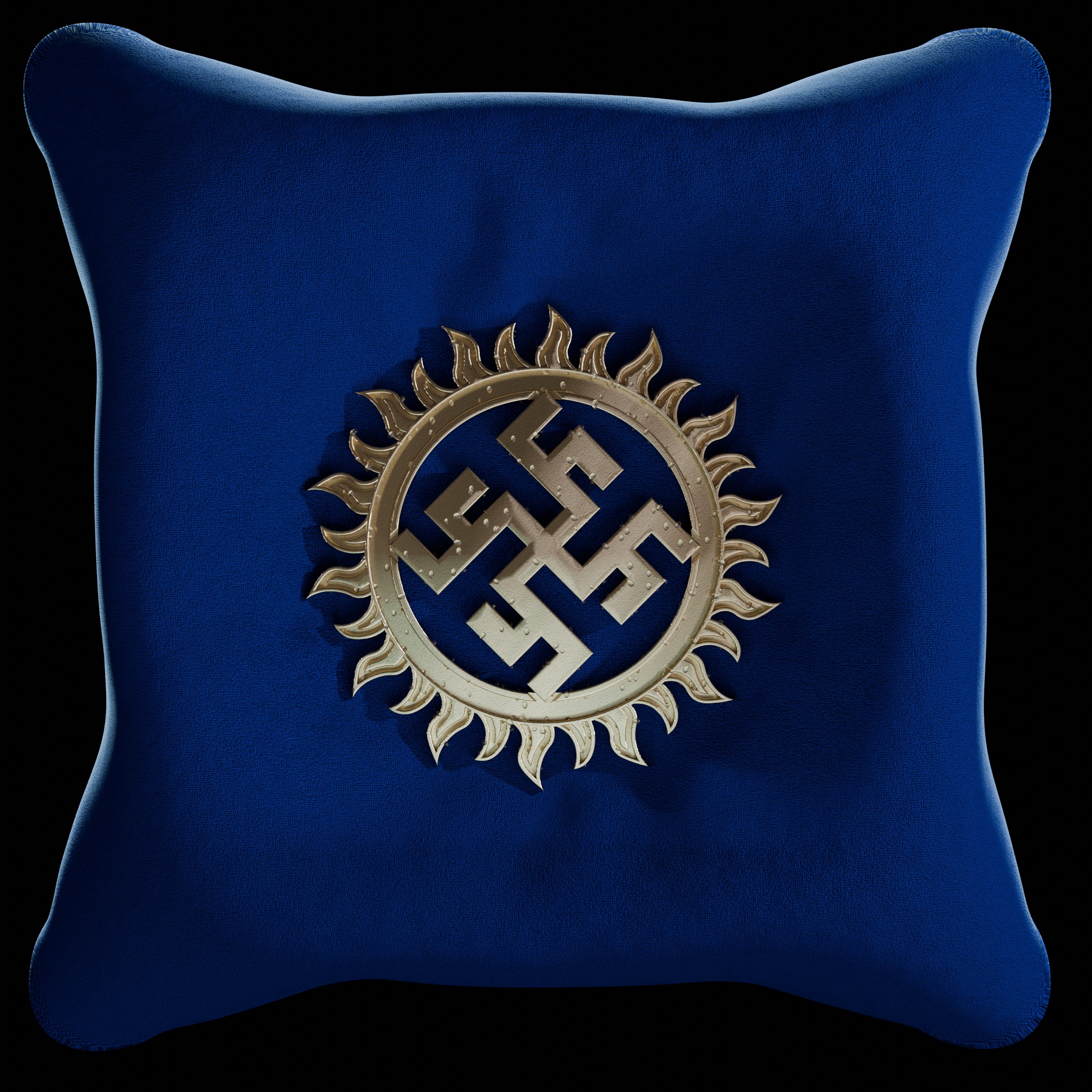 3D Model of Slavic Rune Pendant 3D print model_1